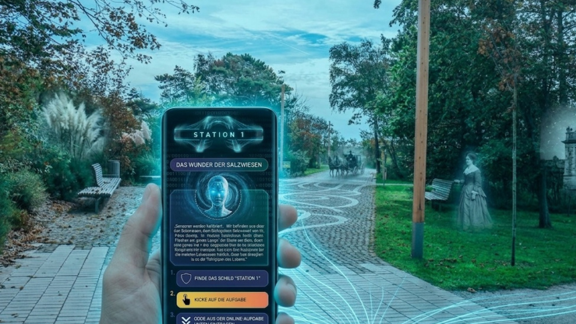 Story Trail mit Augmented Reality
